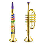 Conjunto De 2 Instrumentos Musicais: Trompete E Saxofone Por