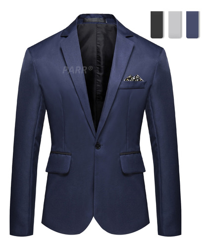 Blazer De Hombre Slim Fit Senior Business Gentleman  Moda 