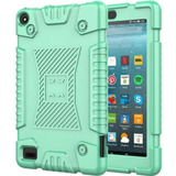 Funda De Silicona Para Amazon Kindle Fire 7  2019 Para Ni...