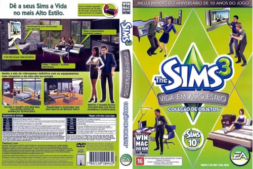 Game Lacrado Pc Mac The Sims 3 Vida Em Alto Estilo Colecao D