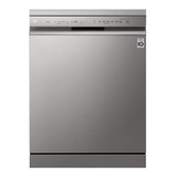 Lavavajillas 14 Cubiertos LG Df222fp Quadwash Color Platinum Silver