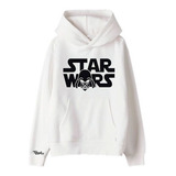 Buzo Buso Saco O Hoodie De Star Wars Blanco 