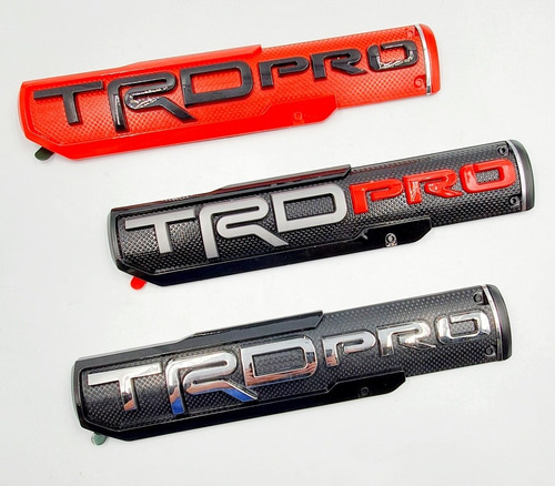 Emblema Trd Pro Para Puerta Toyota 4runner Fj Tacoma Tundra  Foto 4