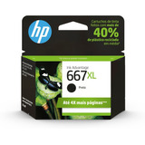 Cartucho Hp 667xl- 3ym81ab Preto 29878