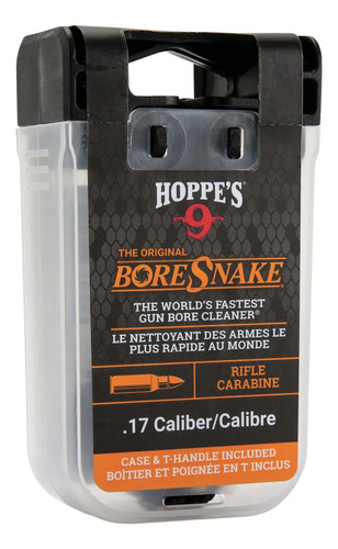 Boresnake Hoppe's Cuerda: Limpieza De Cañones Pistola .17.20