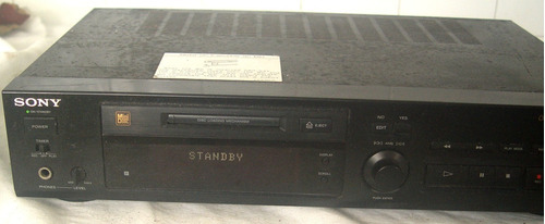 Mini Disc Recorder Sony Mds 302 Leia Descrição.