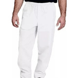Pantalon Nautico Blanco De Gabardina