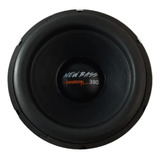 Subwoofer Magnum 12 Pol New Bass 380w 4+4 Ohms Bobina Dupla Cor Preto