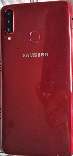 Samsung Galaxy A20s 32 Gb  Vermelho 3 Gb Ram Ótimo Estado