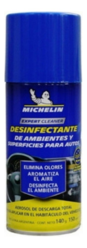 Desinfectante De Ambientes Y Superficies Para Autos Michelin