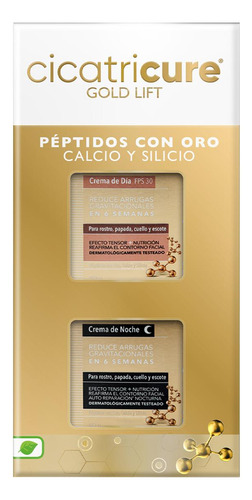 Pack Cicatricure Gold Lift Crema Día Fps 30 + Crema Noche