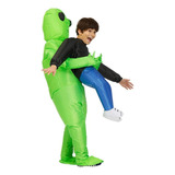 A Disfraz Inflable De Halloween Para Niños Alienígenas.