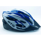 Capacete Com Sinalizador Led Ciclismo Bike Varias Cores Gts