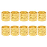 100pcs Anillos De Llavero De Metal Dorado Al Por Mayor,...