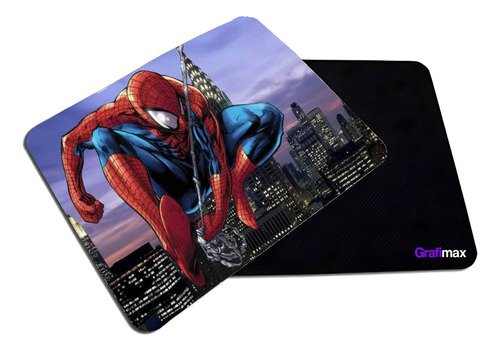 Mousepad Liso 20x17 Cm Spiderman Superhéroes Grafimax