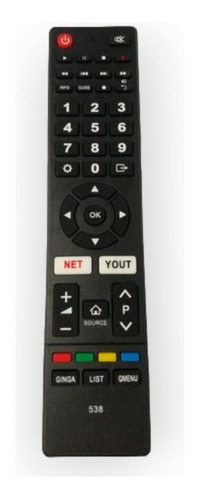 Control Remoto Smart Para Onn Philco Sanyo 32hs7a Netflix Yo