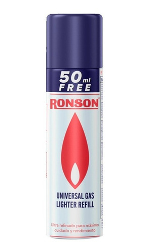 Recarga Encendedor Gas Butano Ronson 300 Ml