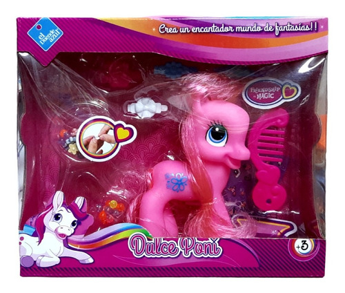 Muñeco Pony Mi Dulce Poni Para Peinar - Duende Azul