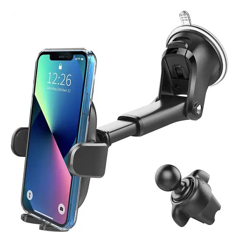 Suporte Pra Celular Veicular Encaixe Ventosa 360° Carro