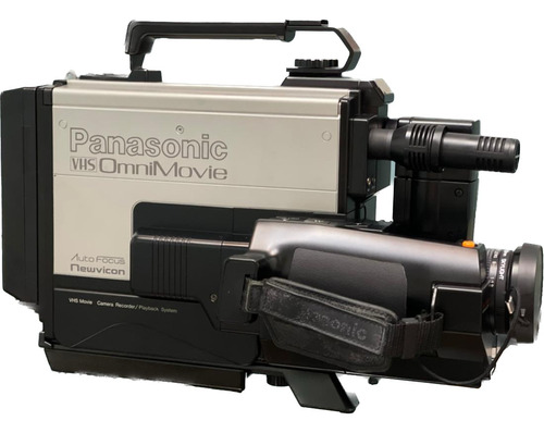 Panasonic  Vhs Omnilmovie (na Caixa Original E Acessórios)