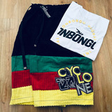 Bermuda Cyclone Veludo Do Reggae E Camiseta Onbongo Breck