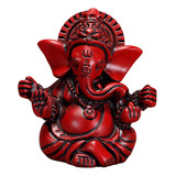 Nuevo Estatua De Ganesha, Escultura De Y Rojo