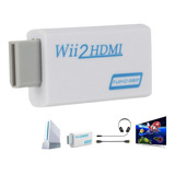 Adaptador Para Nintendo Wii A Hdmi Mas Cable Jack 3.5mm