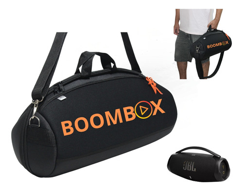 Boombox 2 3 Jbl Bag Case Estojo Bolsa Mala Bolso Impermeável