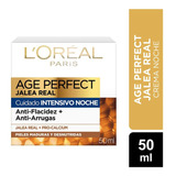 Crema De Noche Anti-arrugas Age Perfect Jalea Real 50 Ml