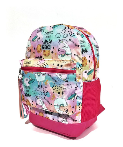 Mochila Nena Dream Brillosa Infantil Escolar Niñas 25872