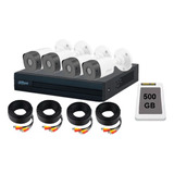 Kit De 4 Camaras 2 Mpx Dvr De 8 Canales Wizsense + 500gb