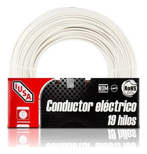 Caja De 100 Mts Cable Thhw-ls Calibre 12 Iusa 399323 | Meses sin interés