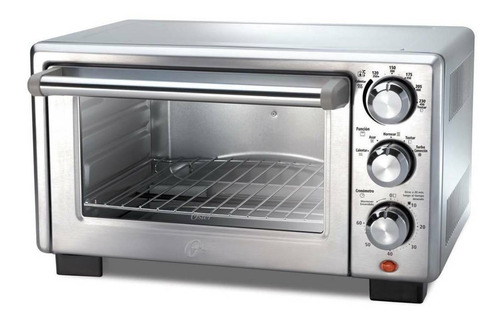 Horno De Mesa Eléctrico Oster Convection Cook Tssttv7118 18l Plateado 110v