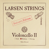 Cuerdas De Cello Larsen, Mediana, D, Serie Soloist