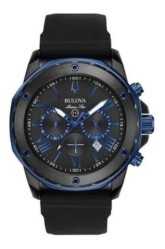 Reloj Bulova Azul Marine Star Original Caballero E-watch