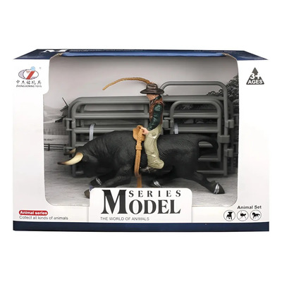 Jinete Toro  Model Series Juguete De Granja | Meses sin interés