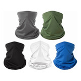 5 Pack Full Bandanas- Mascara Deportivas Para Moto Ciclismo