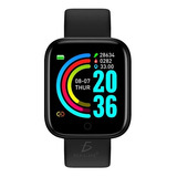 Smart Watch Macaron Color, Notificaciones, Bluetooth Color De La Caja Negro Color De La Correa Negro Color Del Bisel Negro