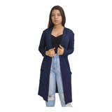 Cardigan C/bolso Roupa Plus Size Kimono Casaquinho Feminino 