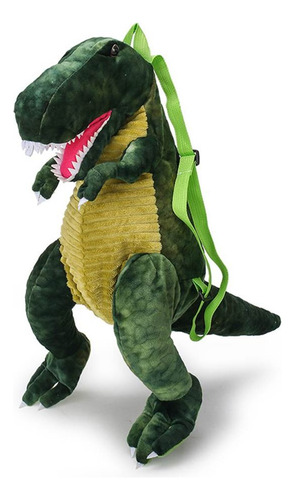 Mochila Peluche Dinosaurio , -t. Rex  Tyrannosaurus Col Ores