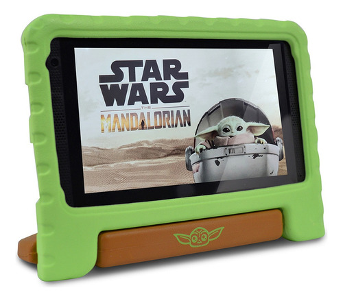 Tablet Kempler & Strauss Baby Yoda 7'' 16 Gb Color Plateado