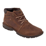 Bota Casual Hombre Todo Terreno Caterpillar 77m4 Color Café