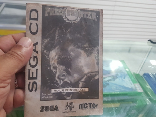 Manual Usado Original Português Sega Cd Tec Toy 