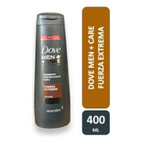 Shampoo Dove Men + Care Fuerza Extrema 400ml