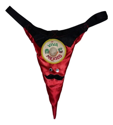 Tanga Mes Patrio Chile Rojo Mexicano Stripper