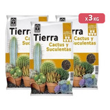 Sustrato Abono Tierra De Cactus Y Suculentas X 3kg