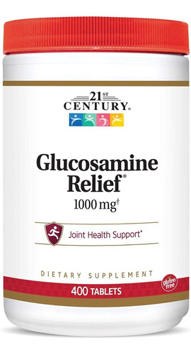 21st Century | Glucosamine Relief I 1000mg I 400 Comprimidos