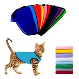 Buzo Capa Abrigo Poncho Polar Liso Para Gatos Cachorros