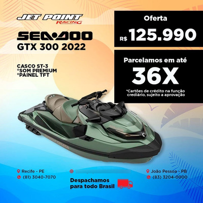 【即納&大特価】 Gtx Doo Sea 260 📦 MercadoLivre | 水上オートバイ用