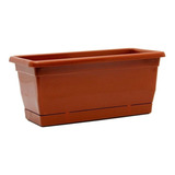 Jardinera Plástica Terracota 41 X 18,5 X 19 Cm Ripcol